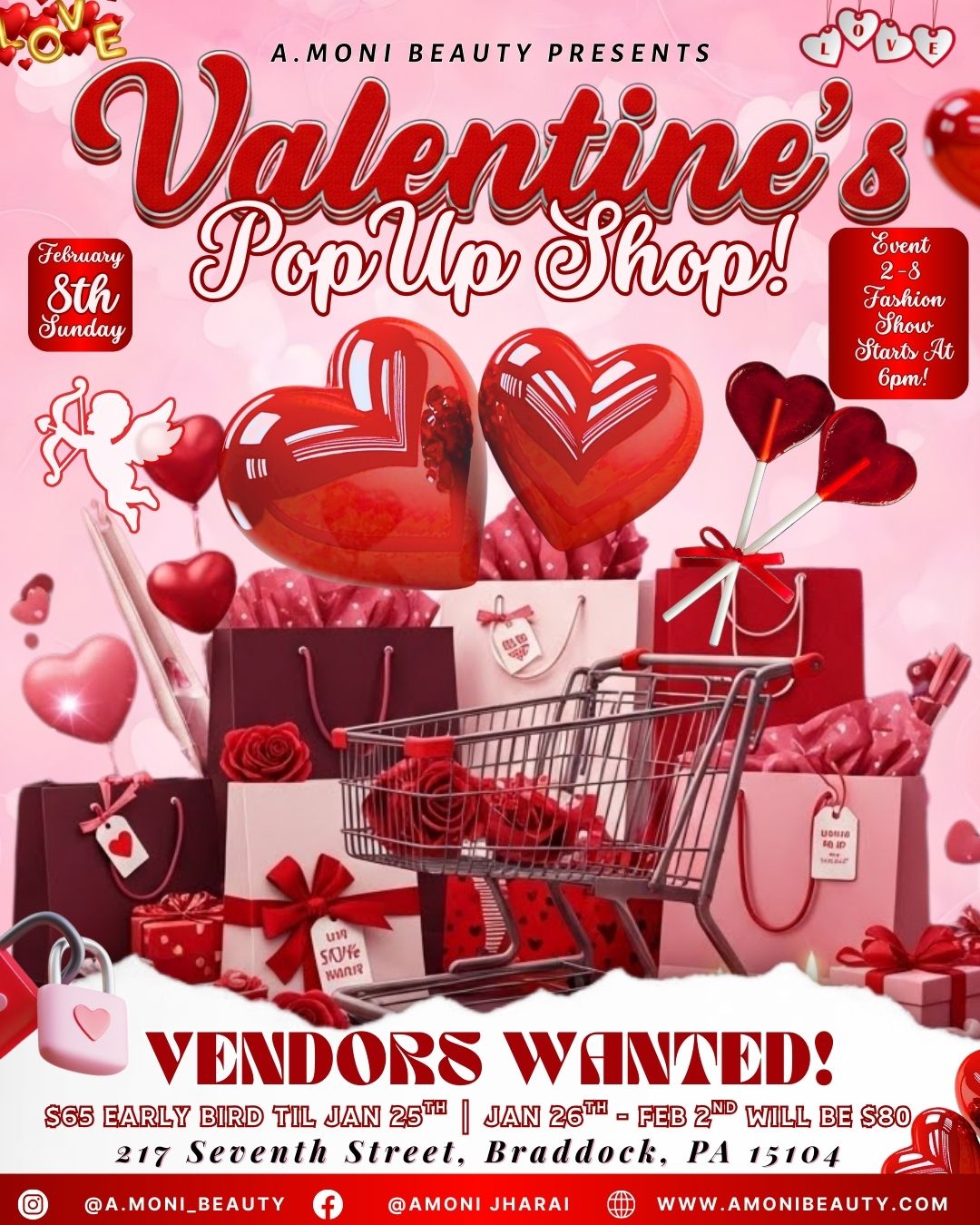 Valentine’s Day Pop Up Shop