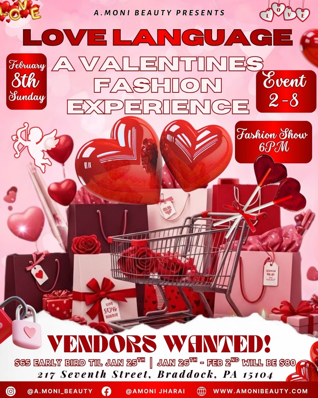 Valentine’s Day Pop Up Shop